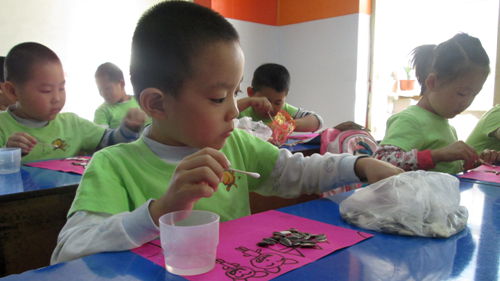 瓜子皮艺术(天然园) - 未来强者婴幼儿智力开发